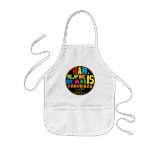 Avental Infantil Apron Chidren é um Hanukkah é Funukkah Chanukah