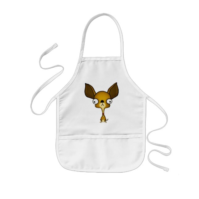Avental Infantil Apron de Chihuahua Kid (Frente)