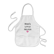 Apron de crianças para Netos Auxiliares de Mimi