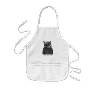 Avental Infantil Apron De Miúdos, MAID CAT