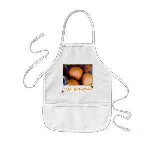 Avental Infantil Apron do Meu Pequeno Pumpkin