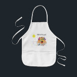 Avental Infantil Apron for Kids Personalize<br><div class="desc">Apron para Crianças. Excelente personalizado presente para Chanucá,  aniversário e dia a dia! Escolha seu estilo de fonte,  tamanho,  cor e texto favoritos. "Shmutz" significa "uma pequena bagunça" em iídiche. (Sim! Crianças fazem isso!:)</div>