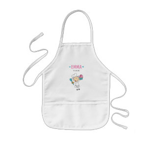 Avental Infantil Apron, Garota Baker Bonita