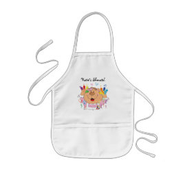 Avental Infantil Apron Gift for Kids Personalize