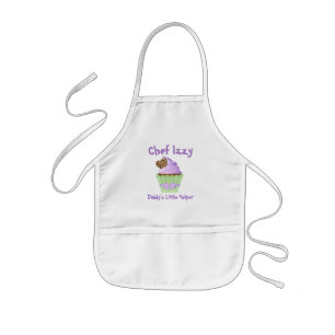 Avental Infantil Apron Personalizado Para Cupcakes