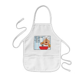Avental Infantil Apron Personalized Boy a jogar/fazer pron
