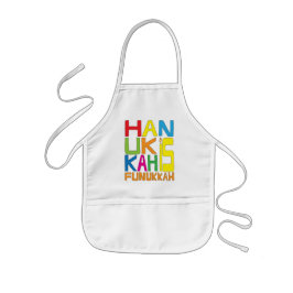Avental Infantil Aprons Chanucá infantil é Funukkah