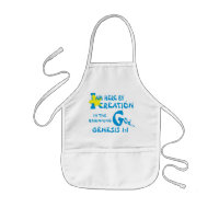 Aqui Por Criação Apron© Eng Kids' Apron