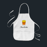 Avental Infantil Aroma de criança bonita com design de desenho de m<br><div class="desc">Um avental de miúdo bonito com design de cartoon de milho doce. cozinha/cozinhar/avental engraçado para crianças. Personalize com nome ou citação divertida. Um pequeno desenho com sorriso. Também é útil para artes e artesanatos,  pintura,  desenho e muito mais.</div>