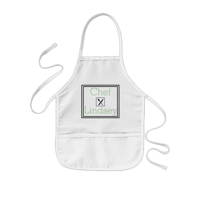Avental Infantil Aron APRON PERSONALIZADO DO KID (Frente)