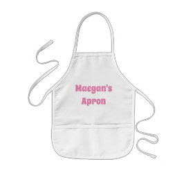 Avental Infantil Aron APRON PERSONALIZADO DO KID