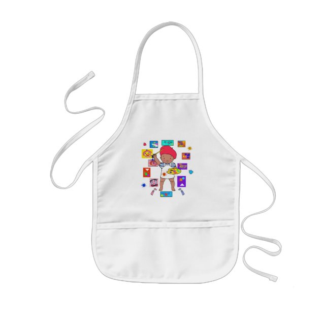 Avental Infantil Artista Apron (Frente)