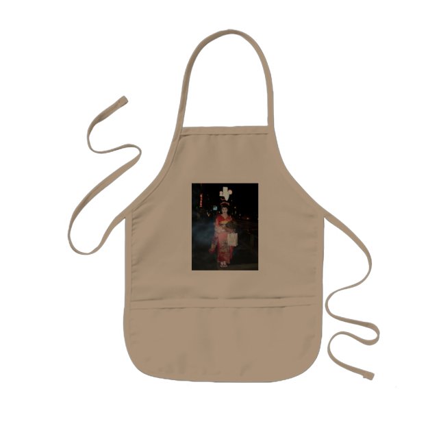 Avental Infantil Asakusa Geisha Neo Tokyo (Frente)