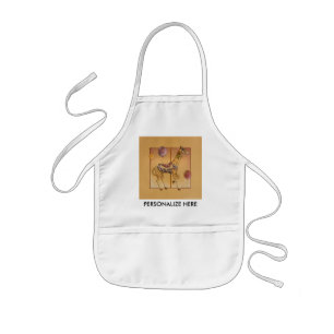 Avental Infantil Baby Bib - Carousel Giraffe