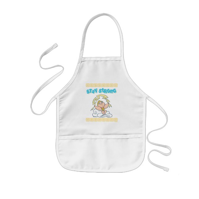 Avental Infantil Baby Hercules - Stay Strong Kids' Apron (Frente)