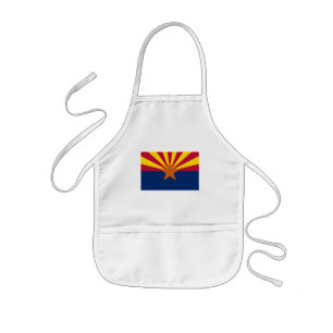 Avental Infantil Bandeira do Arizona