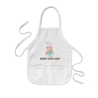 Avental Infantil Beary Good Cook | Cute Kids Baking