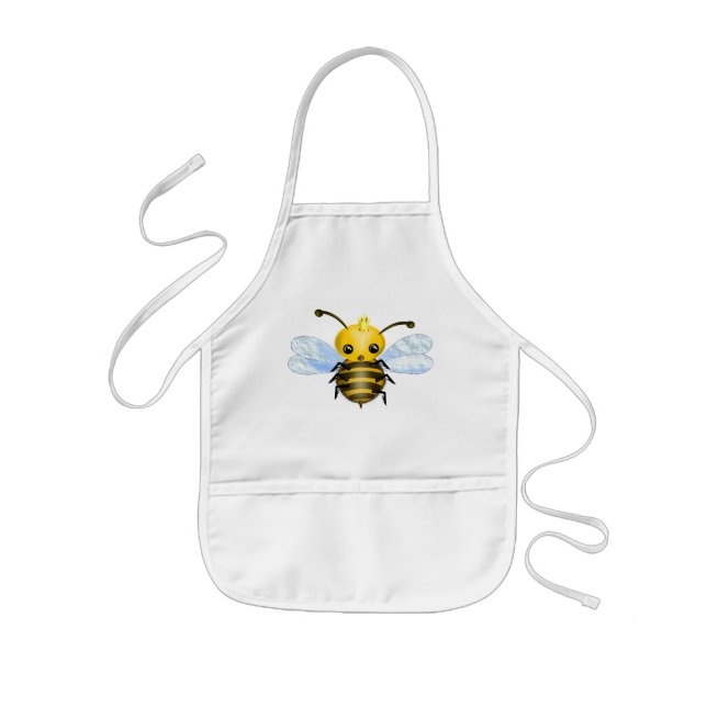Avental Infantil Bee Queen's Kids' Apron - Pintura (Frente)