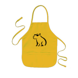 Avental Infantil Bolsa de carregar com design de pincel de tinta – 