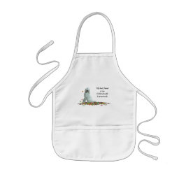 Avental Infantil Cachorro Dodle Sai do Bolso Infantil