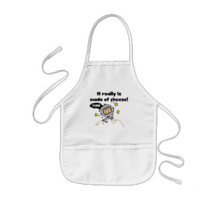 Avental Infantil Camisetas e Presentes da Lua de Queijo