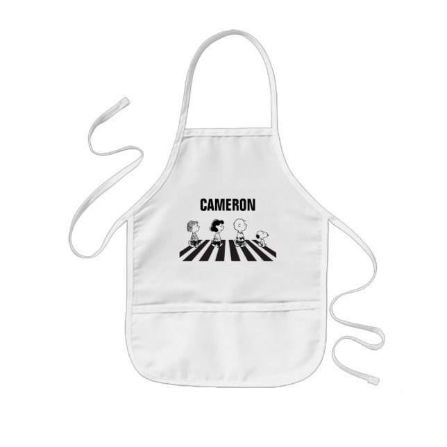 Avental Infantil Camisetas Rock | Caminho de Grupo | Adicione seu n (Frente)