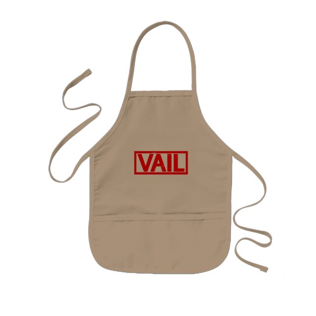 Avental Infantil Carimbo do Vail (Frente)