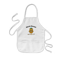 Cartoon Matzah Monster Passover Apron