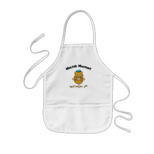 Avental Infantil Cartoon Matzah Monster Passover Apron