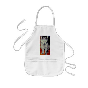 Avental Infantil Cat nº 6, Crianças Apron