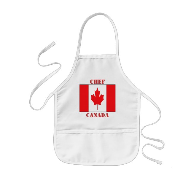 Avental Infantil Chef Canada Apron (Frente)