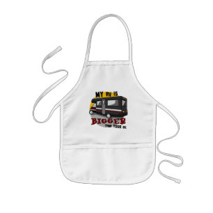 Avental Infantil CHURRASCO Camping Kids Apron