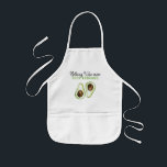 Avental Infantil Cláusula Verde Moderna Avocado Para Avocado Lover<br><div class="desc">Cláusula Verde Moderna Avocado Para Avocado Lover Gift</div>