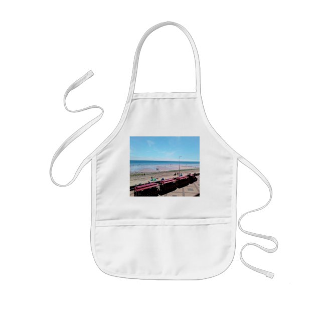 Avental Infantil Comboio Choo , em Bridlington (Frente)