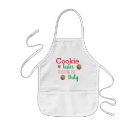 Avental Infantil Cookie Tester