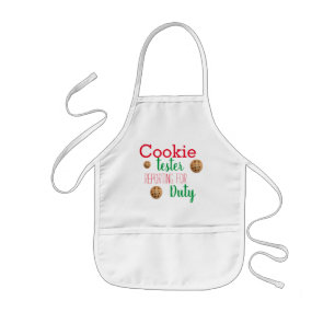 Avental Infantil Cookie Tester