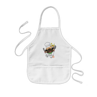 Avental Infantil Cooking Pug