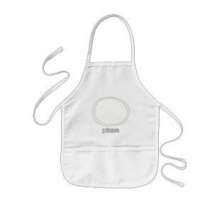 Avental Infantil Corante Apron - Pizza Dough