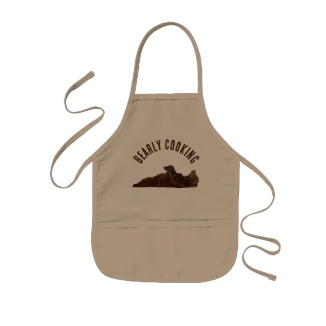 Avental Infantil Cozinhar precoce Apron (Frente)