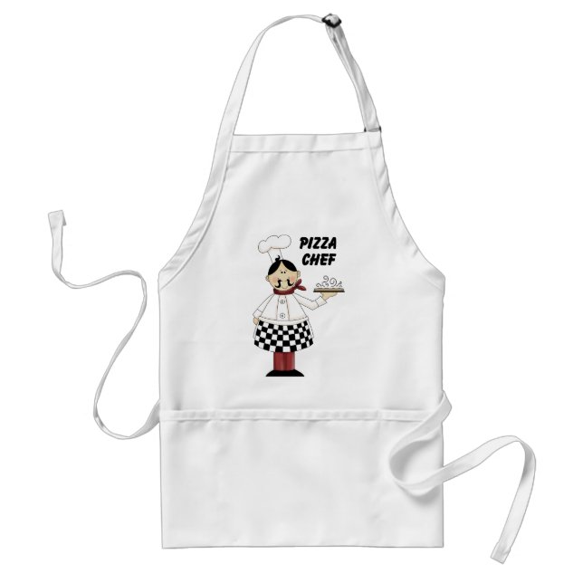Avental Infantil Cozinheiro chefe da pizza (Frente)