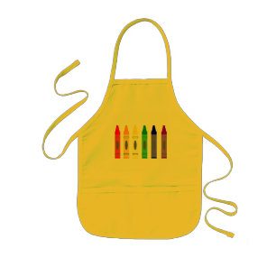 Avental Infantil Crayon Artist 1 Apron