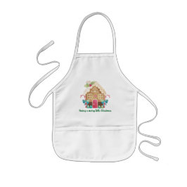 Avental Infantil Crianças Apron de Natal, Pequeno Chef