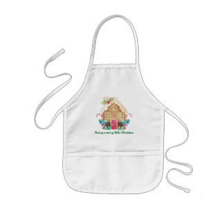 Avental Infantil Crianças Apron de Natal, Pequeno Chef
