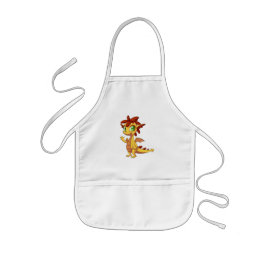 Avental Infantil Crianças Apron/Dragão Custa