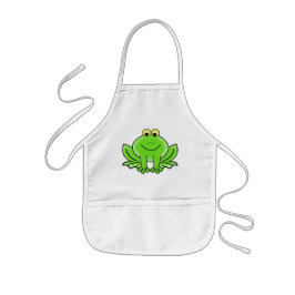 Avental Infantil Crianças Apron/Sapo