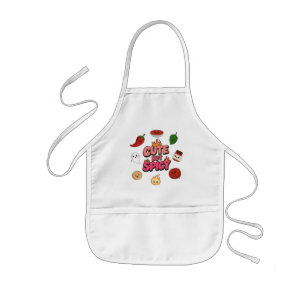 Avental Infantil Crianças bonitas, mas picantes, Apron