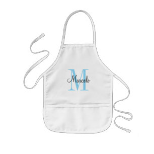 Avental Infantil Crianças e Adultos Aprons - Nome e Monograma