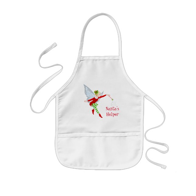 Avental Infantil Crianças Feriado Apron (Frente)