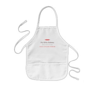 Avental Infantil Crianças Pequenas Apron (sem nome)