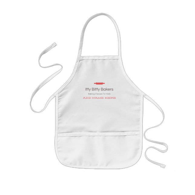 Avental Infantil Crianças Pequenas Apron (sem nome) (Frente)